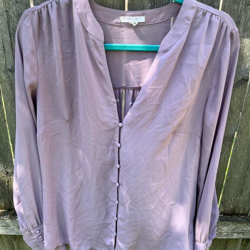 Maurices mauve colored blouse